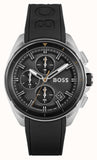Hugo Boss Volane Grey Dial Black Silicone Strap Watch for Men - 1513953 Buy Now By Hugo Boss