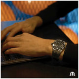 Maurice Lacroix Aikon Venturer Green Dial Green Rubber Strap Watch for Men - AI6057-SSL50-630-5 Buy Now By Maurice Lacroix