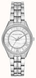 Michael Kors Lauryn Mother of Pearl Dial Silver Steel Strap Watch for Women - MK3900 Buy Now By Michael Kors