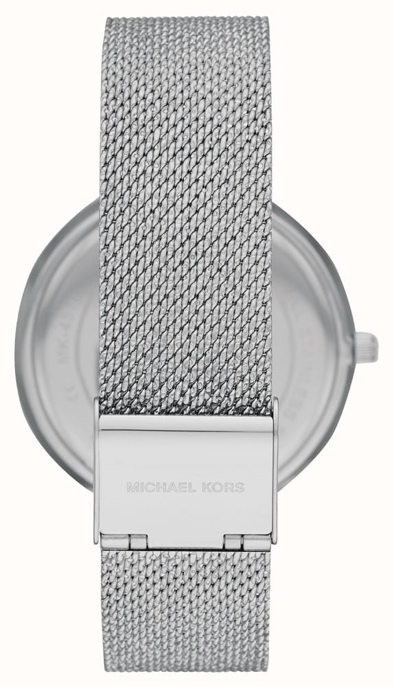Michael Kors Darci Analog Pink Dial Silver Mesh Bracelet Watch For Women - MK4518 Buy Now By Michael Kors