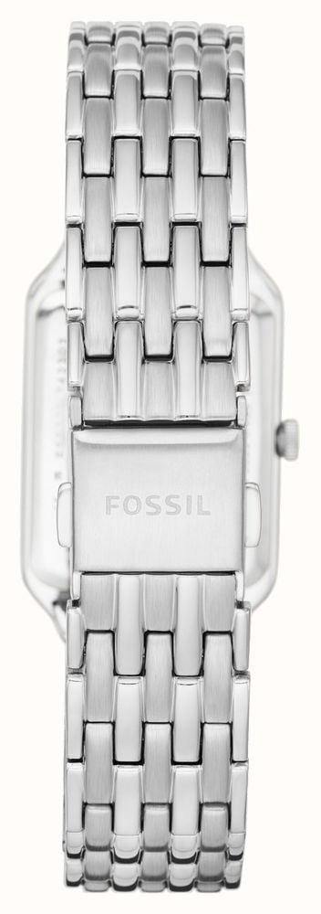 Fossil Raquel Three Hand Date White Dial Silver Steel Strap Watch for Women - ES5221 Buy Now By Fossil
