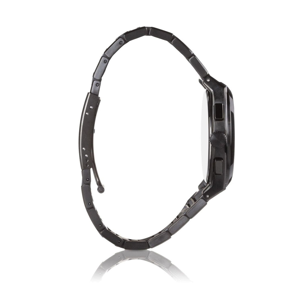 Fossil Everett Chronograph Black Dial Black Steel Strap Watch for Men - FS5797 Buy Now By Fossil