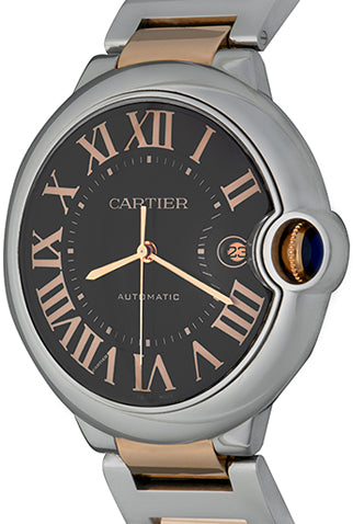 Cartier Ballon Bleu de Cartier Brown Dial Two Tone Steel Strap Watch for Men - W6920032 Buy Now By Cartier