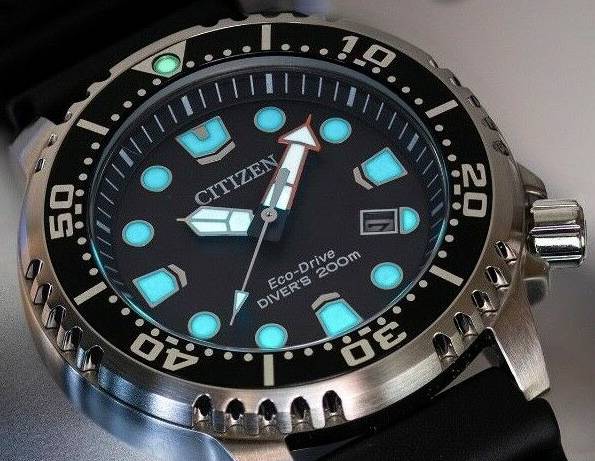 Citizen Eco Drive Pro Master Diver Black Dial Black Steel Strap Watch For Men - BN0150-28E Buy Now By Citizen