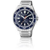 Citizen Promaster Marine Blue Dial Silver Steel Strap Watch For Men - BN0191-80L Buy Now By Citizen