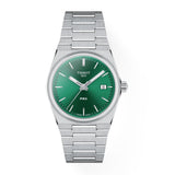 Tissot PRX Green Dial Silver Steel Strap Watch for Women - T137.210.11.081.00 Buy Now By Tissot