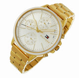 Tommy Hilfiger Carly White Dial Gold Steel Strap Watch for Women - 1781786 Buy Now By Tommy Hilfiger