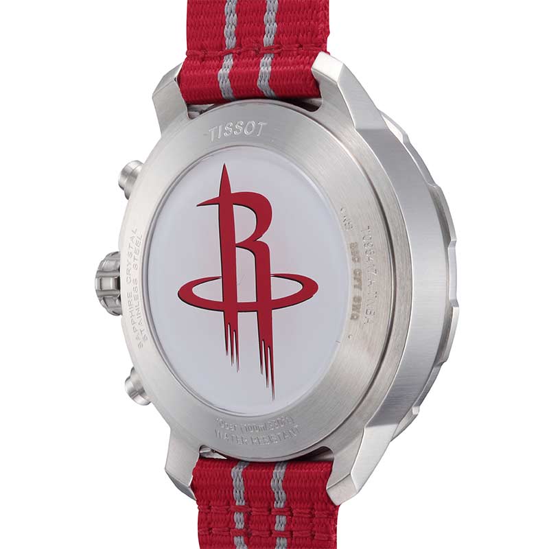 Tissot Quickster Chronograph NBA Houston Rockets Special Edition White Dial Two Tone NATO Strap Watch for Men - T095.417.17.037.12 Buy Now By Tissot