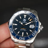 Tag Heuer Aquaracer Blue Dial Watch for Men - WAY211C.BA0928