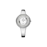 Swarovski Crystalline Pure Silver Dial Silver Steel Strap Watch for Women - 5269256 Buy Now By Swarovski