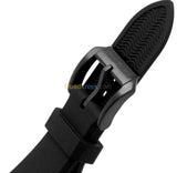 Emporio Armani Diver Chronograph Black Dial Black Silicon Strap Watch For Men - AR11515 Buy Now By Emporio Armani