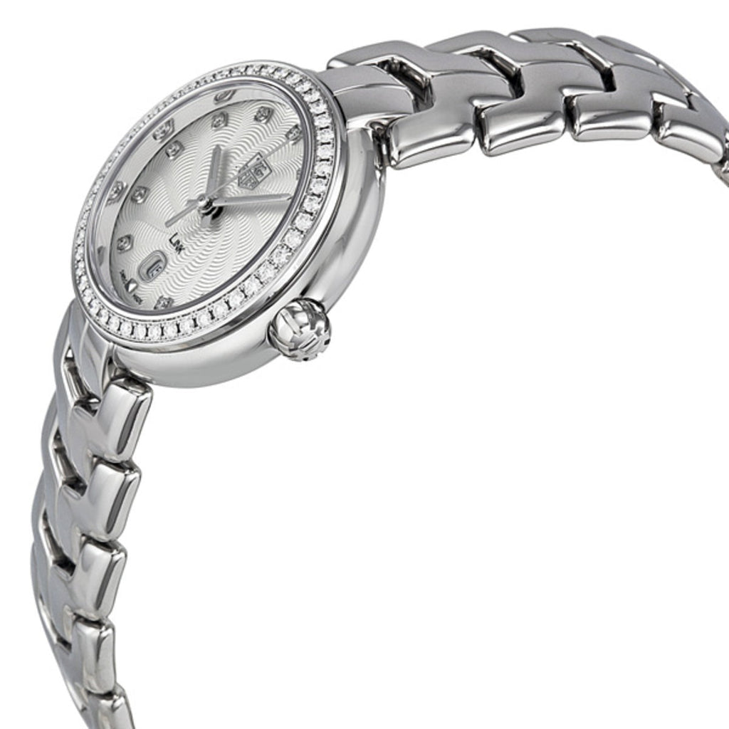 Tag Heuer Link Diamonds Silver Dial Silver Steel Strap Watch for Women - WAT1414.BA0954 Buy Now By Tag Heuer