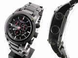 Burberry Sport Chronograph Black Dial Black Steel Strap Watch for Men - BU7703 Buy Now By Burberry