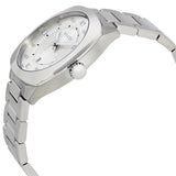 Gucci GG2570 Silver Dial Silver Steel Strap Watch For Men - YA142308 Buy Now By Gucci