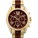 Michael Kors Bradshaw Chronograph Burgundy Dial Two Tone Steel Strap For Women - MK6269 Buy Now By Michael Kors