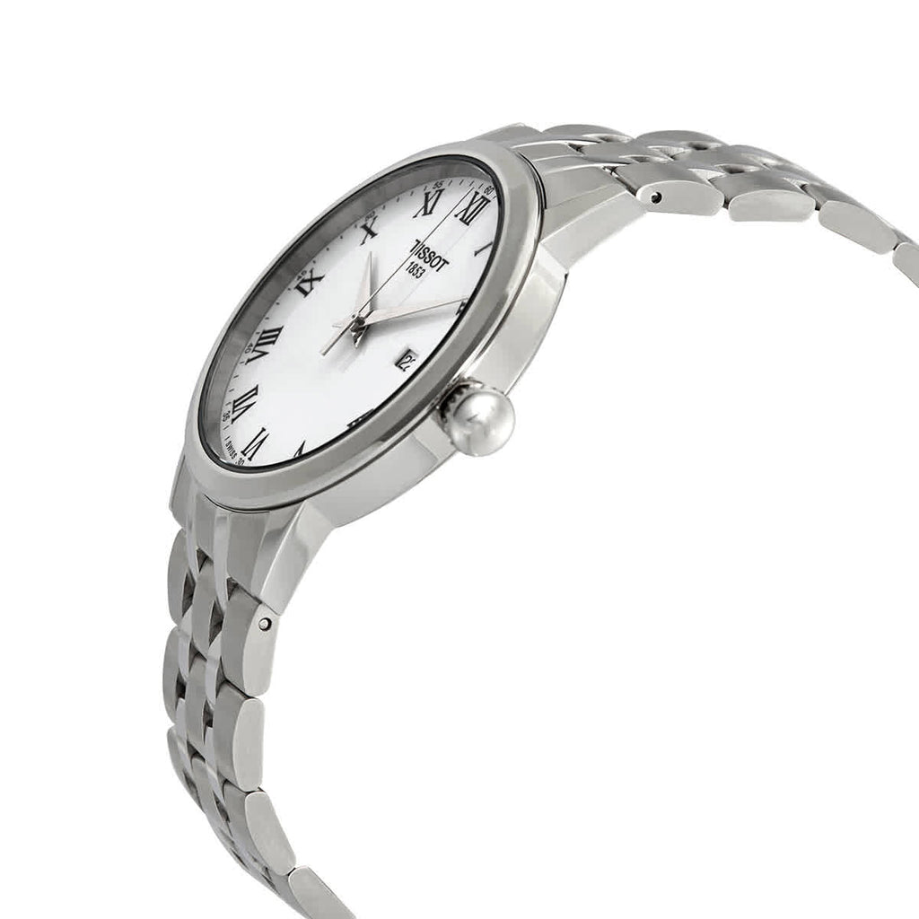 Tissot T Classic Dream White Dial Silver Steel Strap Watch for Men - T033.410.11.013.01 Buy Now By Tissot
