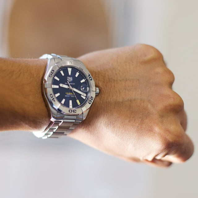 Tag Heuer Aquaracer Black Dial Watch for Men - WAY2010.BA0927