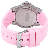 Guess Zena Quartz White Dial Pink Rubber Strap Watch For Women - W1094L4 Buy Now By Guess
