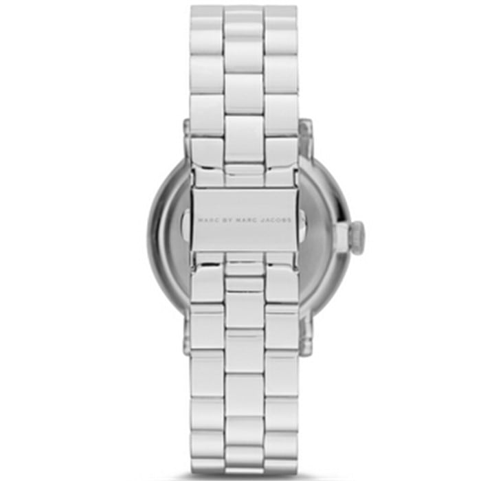 Marc Jacobs Baker Pink Dial Silver Steel Strap Watch for Women - MBM3280 Buy Now By Marc Jacobs