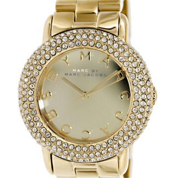Marc Jacobs Marci Gold Dial Gold Steel Strap Watch for Women - MBM3191 Buy Now By Marc Jacobs