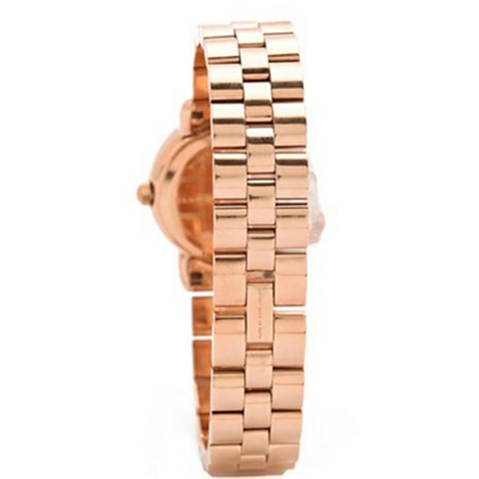 Marc Jacobs Marci Rose Gold Dial Rose Gold Steel Strap Watch for Women - MBM3175 Buy Now By Marc Jacobs