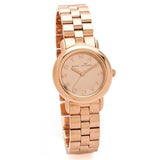 Marc Jacobs Marci Rose Gold Dial Rose Gold Steel Strap Watch for Women - MBM3175 Buy Now By Marc Jacobs