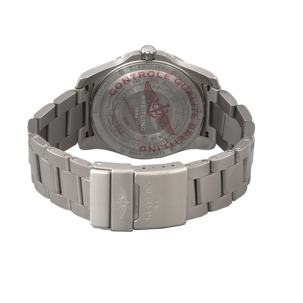 Breitling Aerospace Evo Blue Dial Silver Steel Strap Watch for Men - E79363101C1E1 Buy Now By Breitling