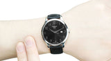 Tissot T Classic Tradition Black Dial Black Leather Strap Watch For Men - T063.610.16.052.00 Buy Now By Tissot