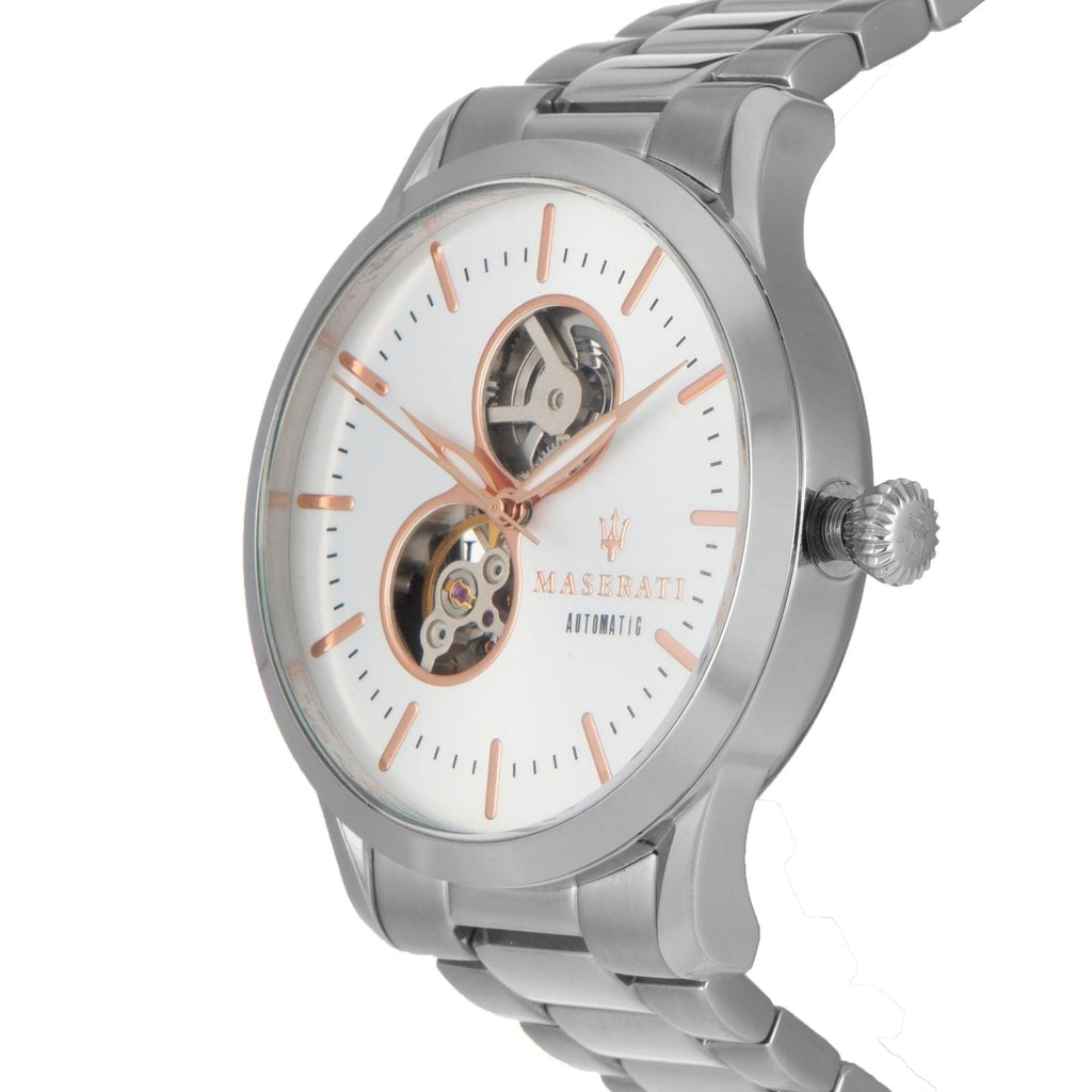 Maserati Tradizione Automatic White Dial Stainless Steel Watch For Men - R8823125001 Buy Now By Maserati