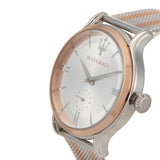 Maserati Epoca Silver Dial Two Tone Mesh Bracelet Watch For Men - R8853118005 Buy Now By Maserati