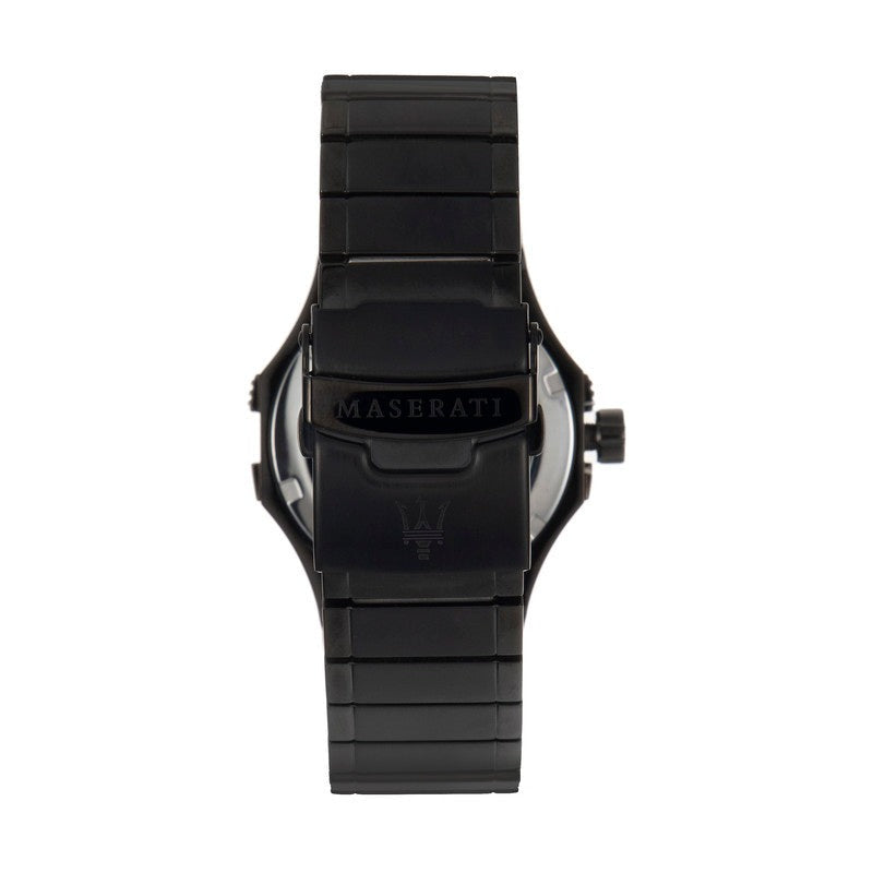 Maserati Potenza 42mm Black Analog Dial Black Strap Watch For Men - R8853108003 Buy Now By Maserati