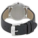 Movado Museum Classic Black Dial Black Leather Strap Watch For Women - 0606503 Buy Now By Movado