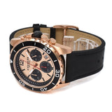 Coach Kent Chronograph Rose Gold Dial Black Leather Strap Watch for Men - 14602559 Buy Now By Coach