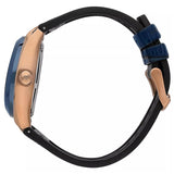 Maserati Triconic Skeleton Black Dial Blue Leather Strap Watch For Men - R8821139001 Buy Now By Maserati