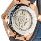 Maserati Triconic Skeleton Black Dial Blue Leather Strap Watch For Men - R8821139001 Buy Now By Maserati