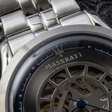Maserati Ricordo Automatic Gray Dial Silver Steel Strap Watch For Men - R8823133003 Buy Now By Maserati