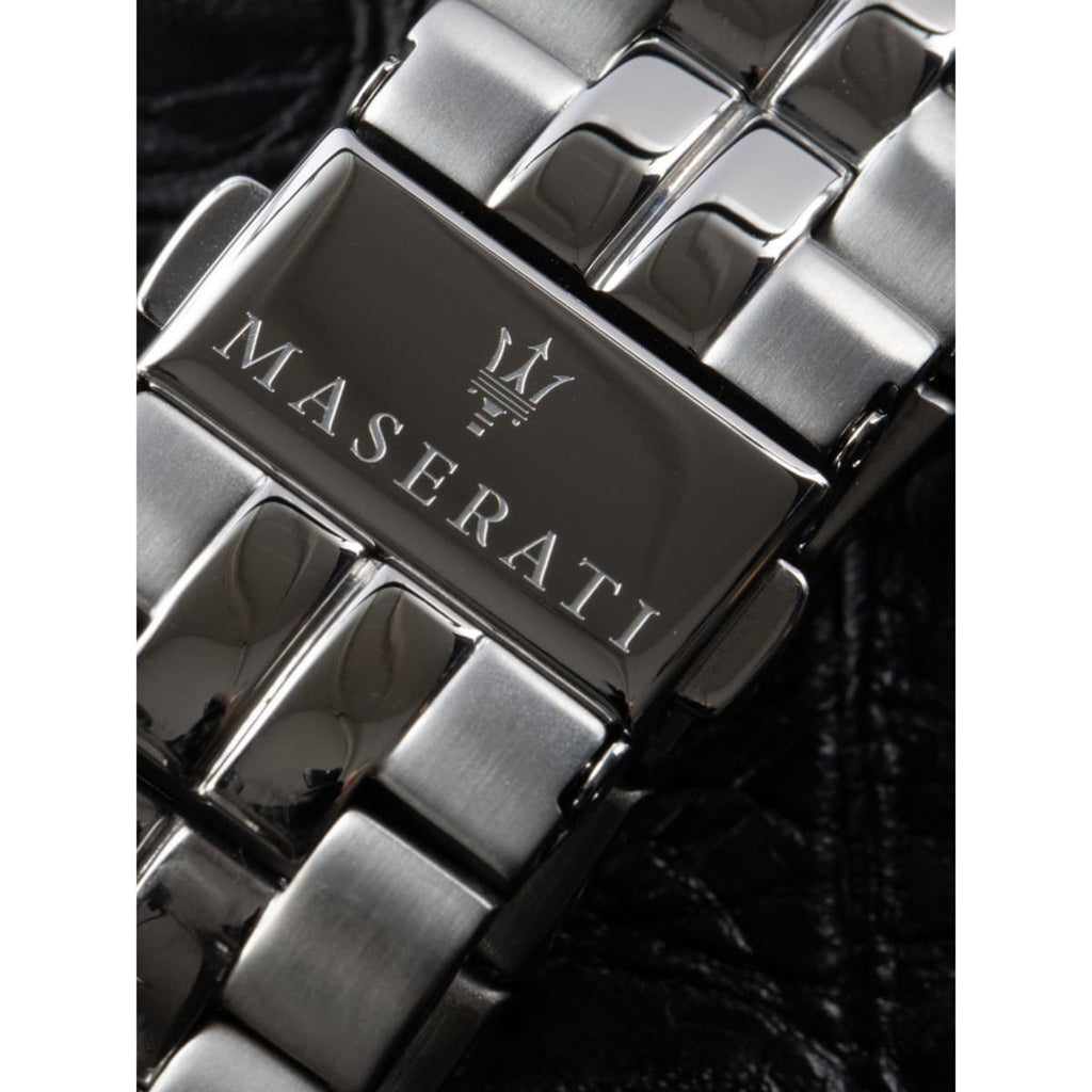 Maserati Ricordo Automatic Gray Dial Silver Steel Strap Watch For Men - R8823133003 Buy Now By Maserati