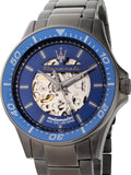 Maserati SFIDA Automatic Blue Dial Silver Steel Strap Watch For Men - R8823140001 Buy Now By Maserati