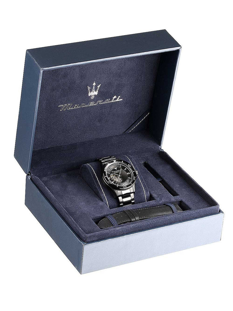 Maserati SFIDA Automatic Black Special Edition 44mm Watch For Men - R8823140005 Buy Now By Maserati