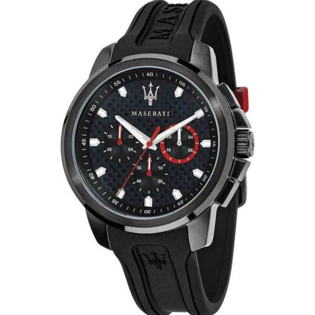 Maserati SFIDA Chronograph Quartz Stainless Steel Black Dial Watch For Men - R8851123007 Buy Now By Maserati