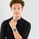 Maserati Competizione Blue Dial Silver Steel Strap Watch For Men - R8853100011 Buy Now By Maserati