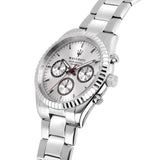 Maserati Competizione Silver Dial Silver Steel Strap Watch For Men - R8853100018 Buy Now By Maserati
