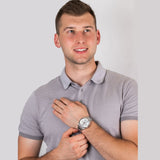 Maserati Competizione Silver Dial Silver Steel Strap Watch For Men - R8853100018 Buy Now By Maserati