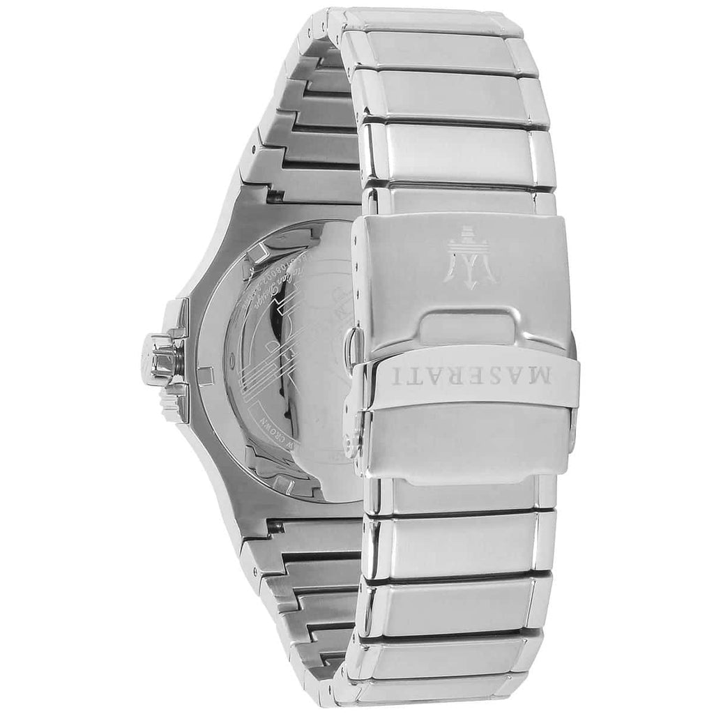 Maserati Potenza Silver Dial Silver Steel Strap Watch For Men - R8853108002 Buy Now By Maserati