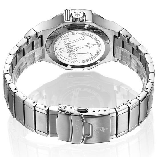 Maserati Potenza Silver Dial Silver Steel Strap Watch For Men - R8853108002 Buy Now By Maserati