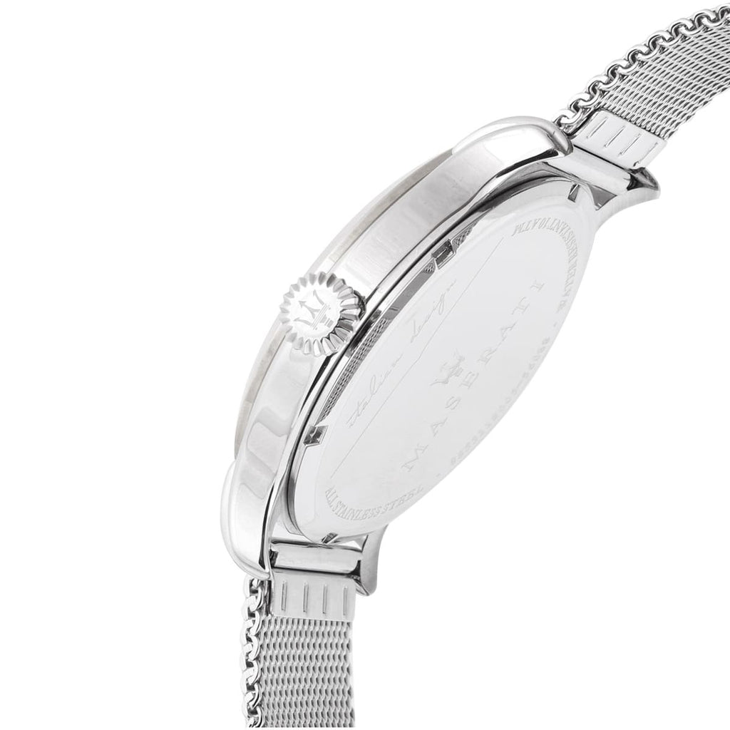 Maserati Epoca Grey Dial Grey Mesh Bracelet Watch For Men - R8853118002 Buy Now By Maserati