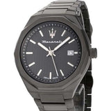 Maserati Stile Quartz Black Dial Black Steel Strap Watch For Men - R8853142001 Buy Now By Maserati