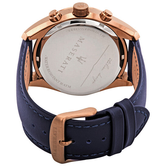 Maserati Traguardo Chronograph Grey Dial Leather Strap Men's Watch - R8871612016 Buy Now By Maserati