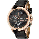 Maserati Ingegno Chronograph Brown Dial Brown Leather Strap Watch For Men - R8871619001 Buy Now By Maserati