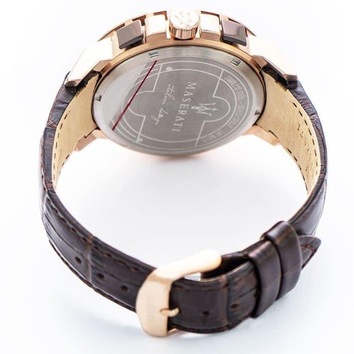 Maserati Ingegno Chronograph Brown Dial Brown Leather Strap Watch For Men - R8871619001 Buy Now By Maserati